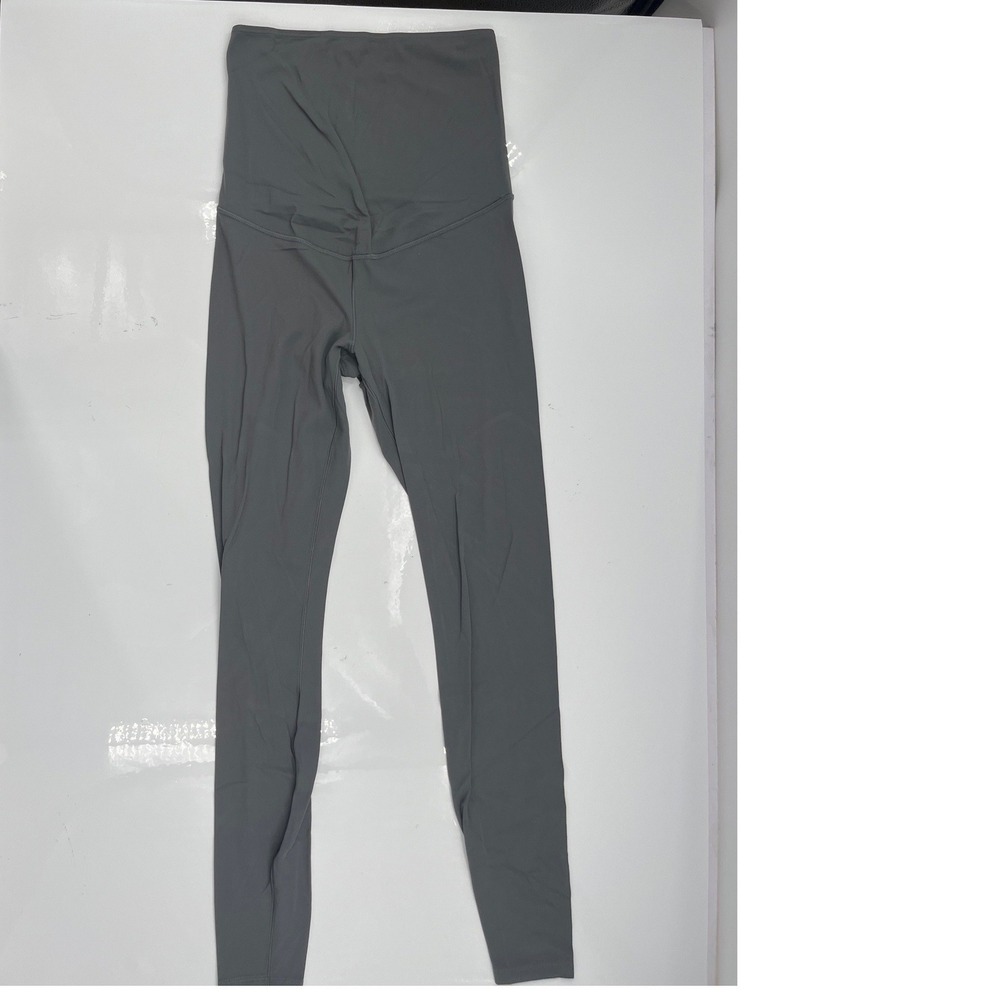 Kindred Bravely Louisa Maternity Postpartum Leggings Gray Small Petite 2418